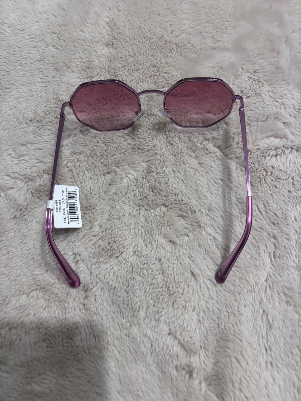 Octagon Sunglasses - Purple / Pink / Black